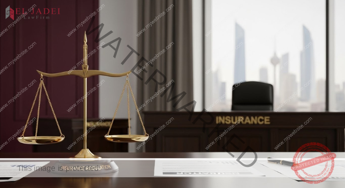 الإطار القانوني لتنظيم التأمين في الكويت مع إبراز التوازن القانوني وحماية الحقوق