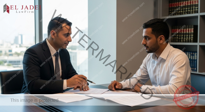 الفصل التعسفي في القانون الكويتي: حقوقك قبل فوات الأوان استشارة قانونية مهنية في الكويت بين محامٍ وعامل لمناقشة إنهاء العمل وفق قانون العمل الكويتي. الفصل التعسفي في القانون الكويتي