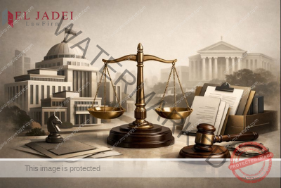 تصميم قانوني يوضح القرارات الإدارية وحماية الأفراد من التعسف الإداري في الكويت