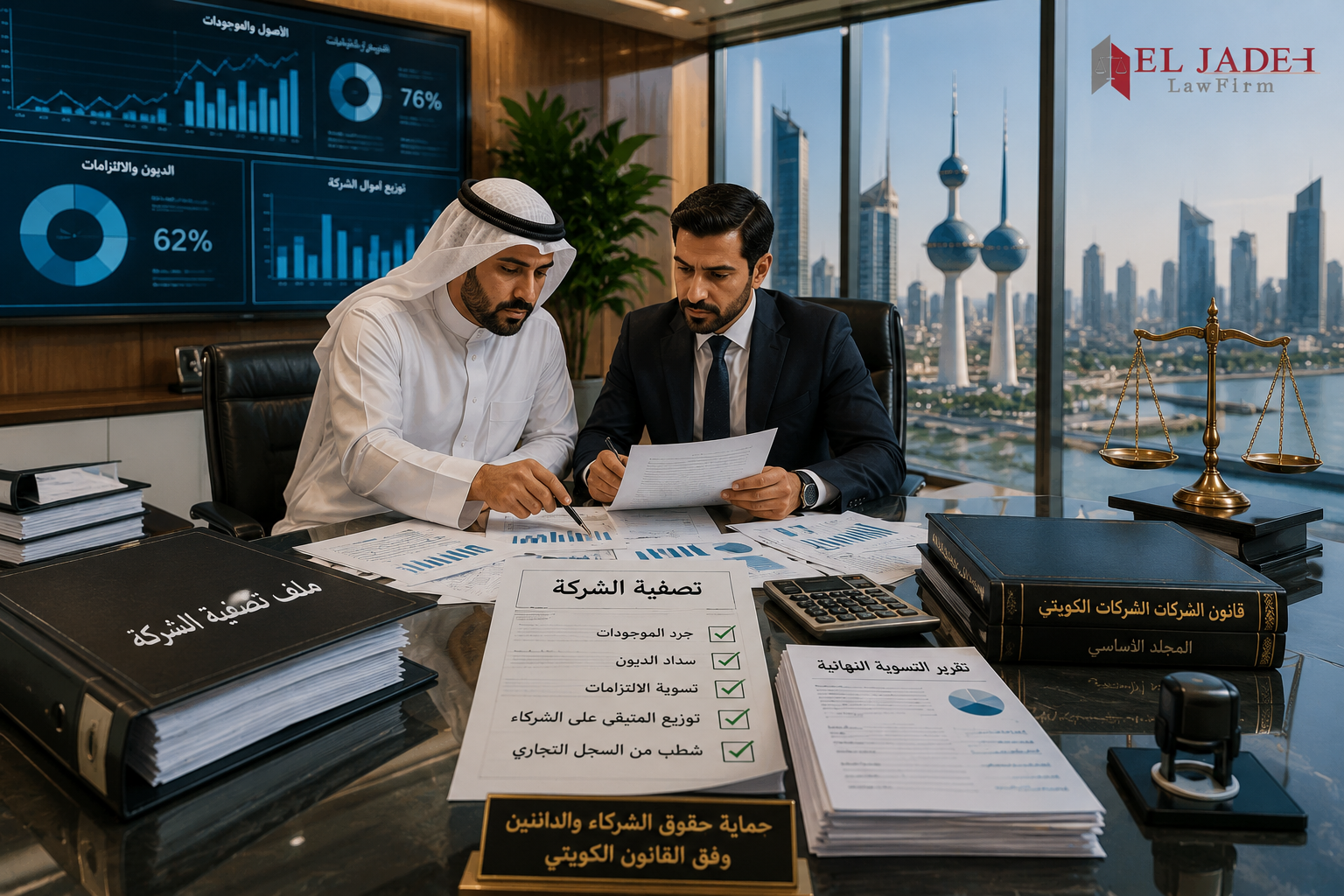 تصفية الشركات في الكويت دون ضياع حقوق الشركاء