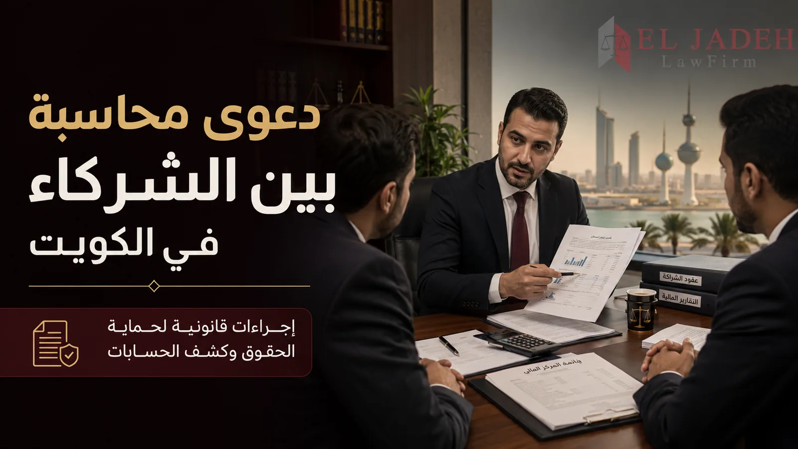 دعوى محاسبة بين الشركاء في الكويت: كيف تثبت حقك؟